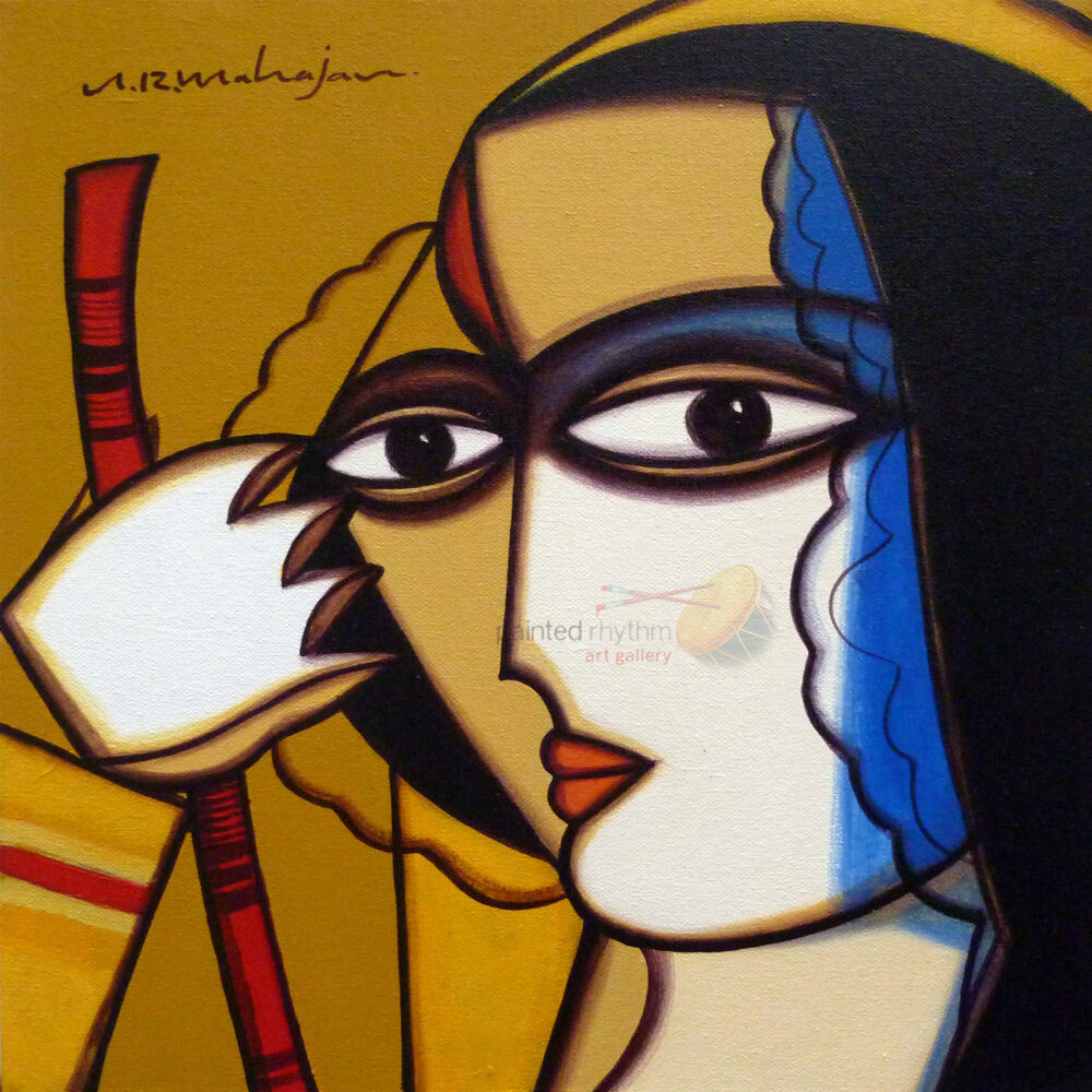 Arvind Mahajan Acrylic on canvas 12 x 12 Inches Rs 7800 (2)