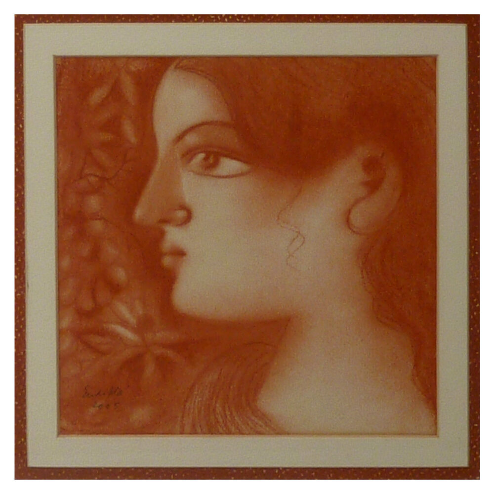 Sudipto Tewary Pastel on paper 7 x 7 inches 12,500