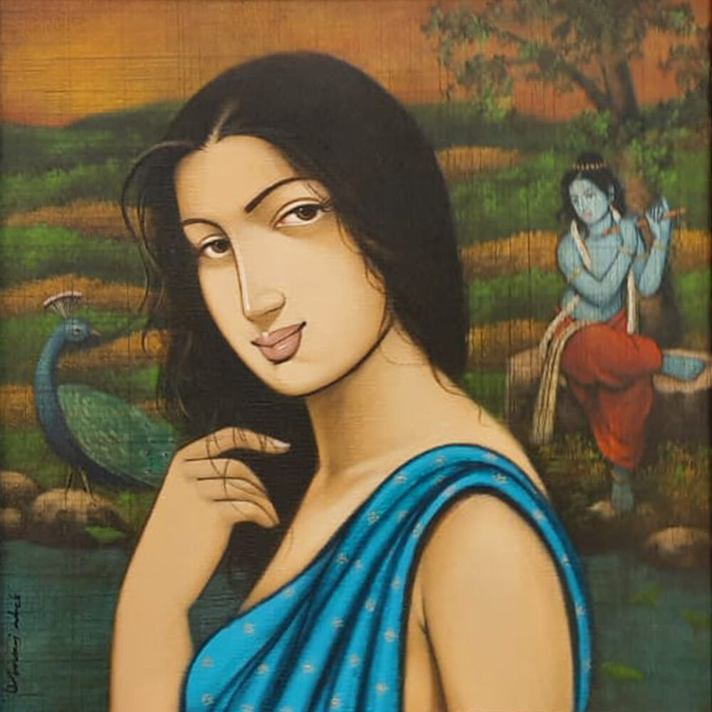 Manoj Aher 15 x 15 inches 20000